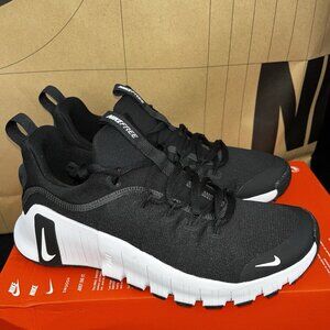 NEW Nike Free Metcon 6 Black White FJ7126 001 Women Size 8
